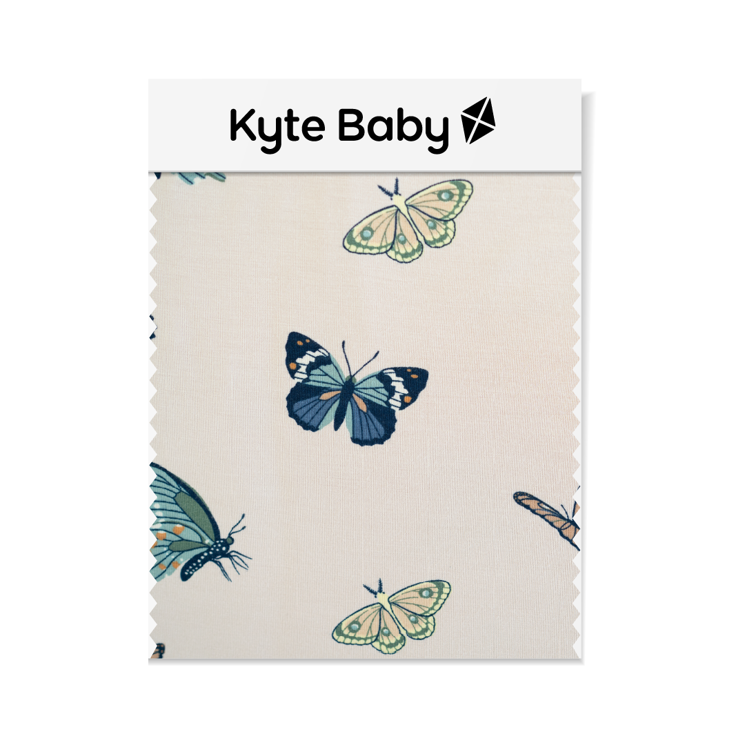 Car Seat Cover in Blush Butterfly