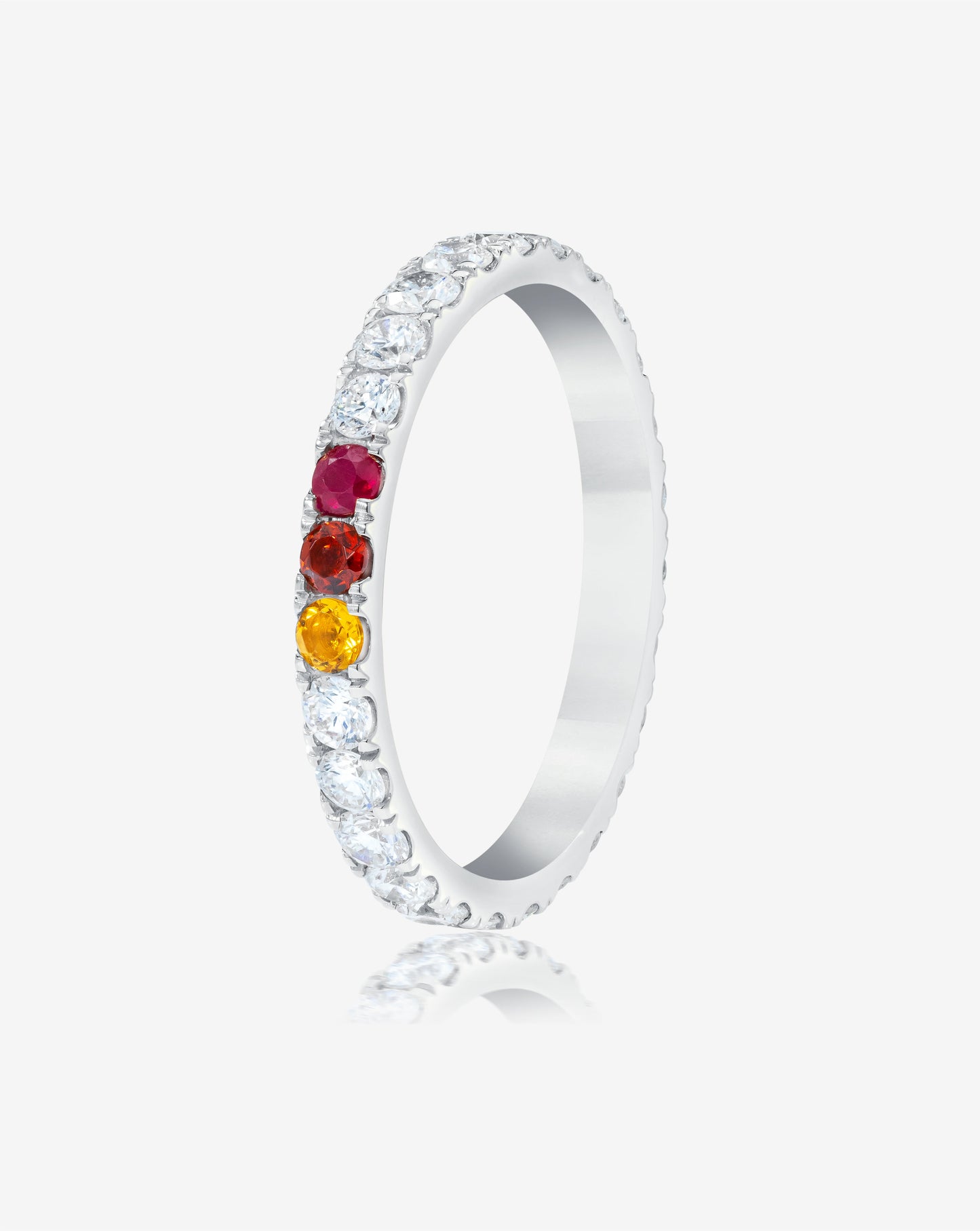 2.5 mm Personalized Classic Lab Diamond Ring