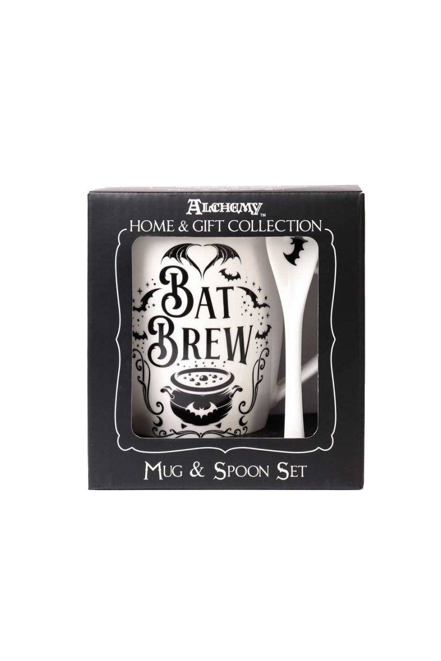 Bat Brew Mug & Spoon Set