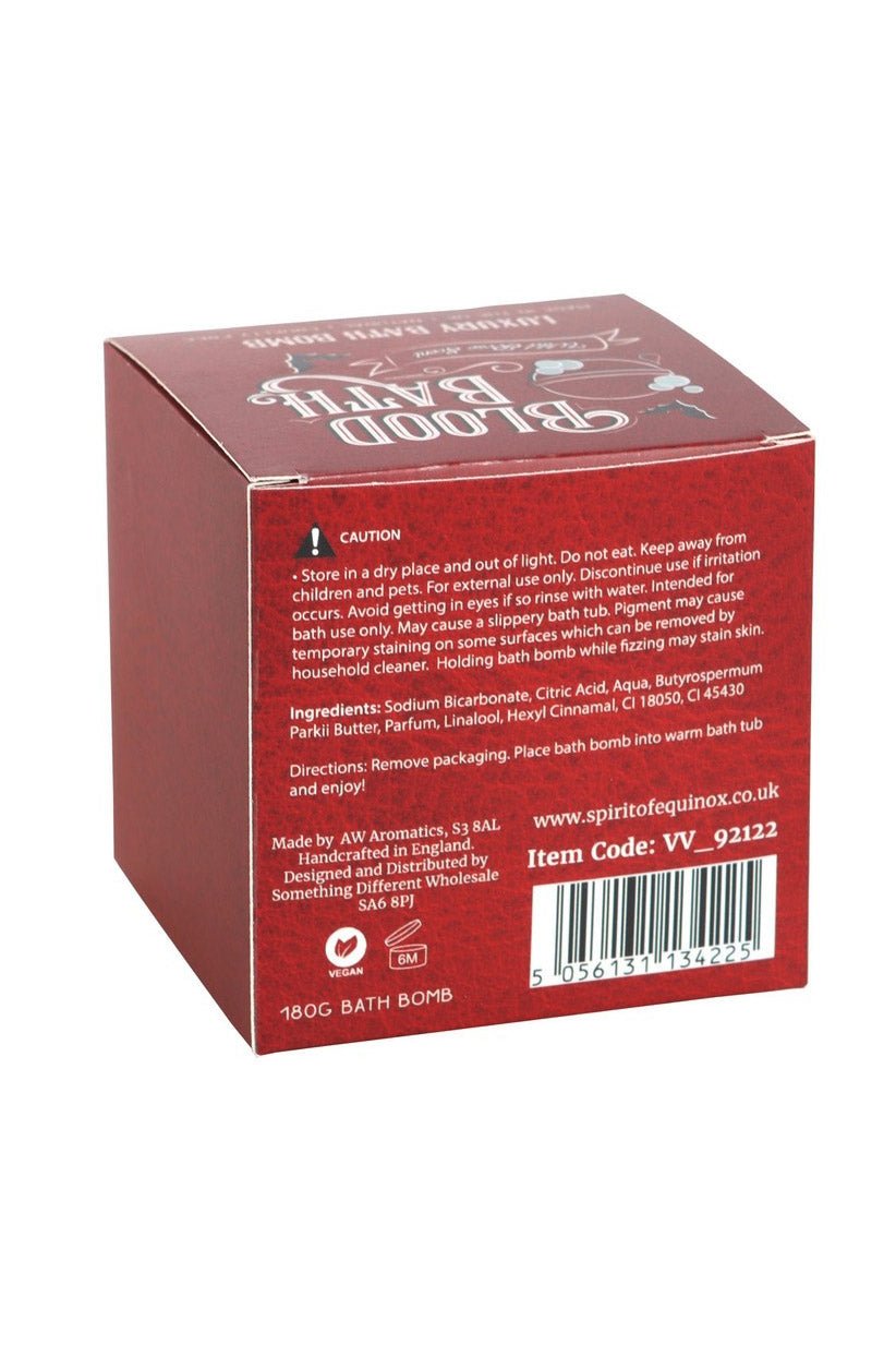 Blood Bath Wild Rose Vampire Bath Bomb
