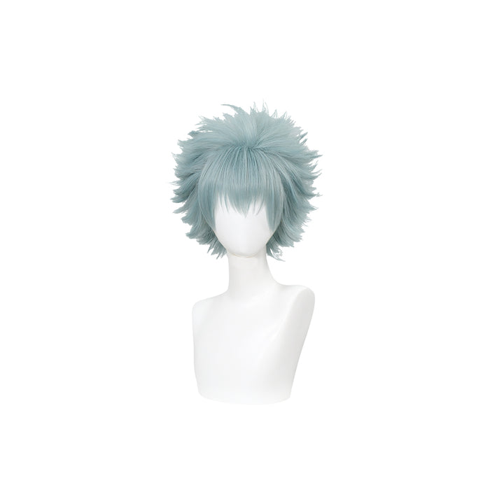 DokiDoki Anime NANA Cosplay Okazaki Shinichi Wig Short Straight Blue Hair