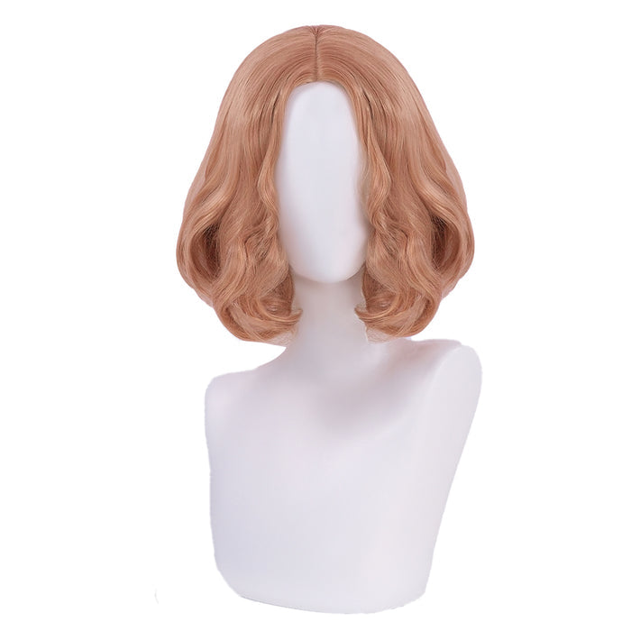 DokiDoki Game Cosplay Wig Short Brown Hair
