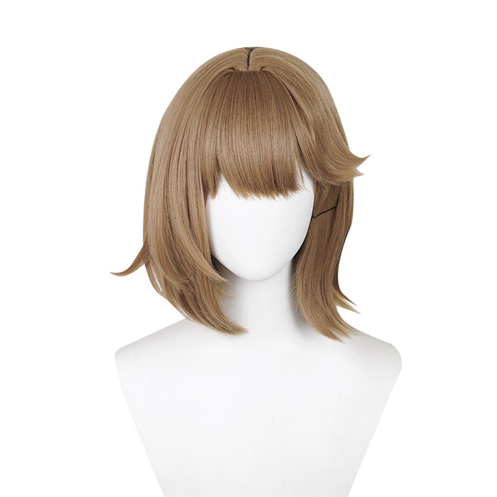 DokiDoki Game Reverse:1999 Cosplay Regulus Wig Short Straight Brown Hair