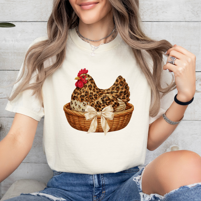 Leopard Chicken Tee