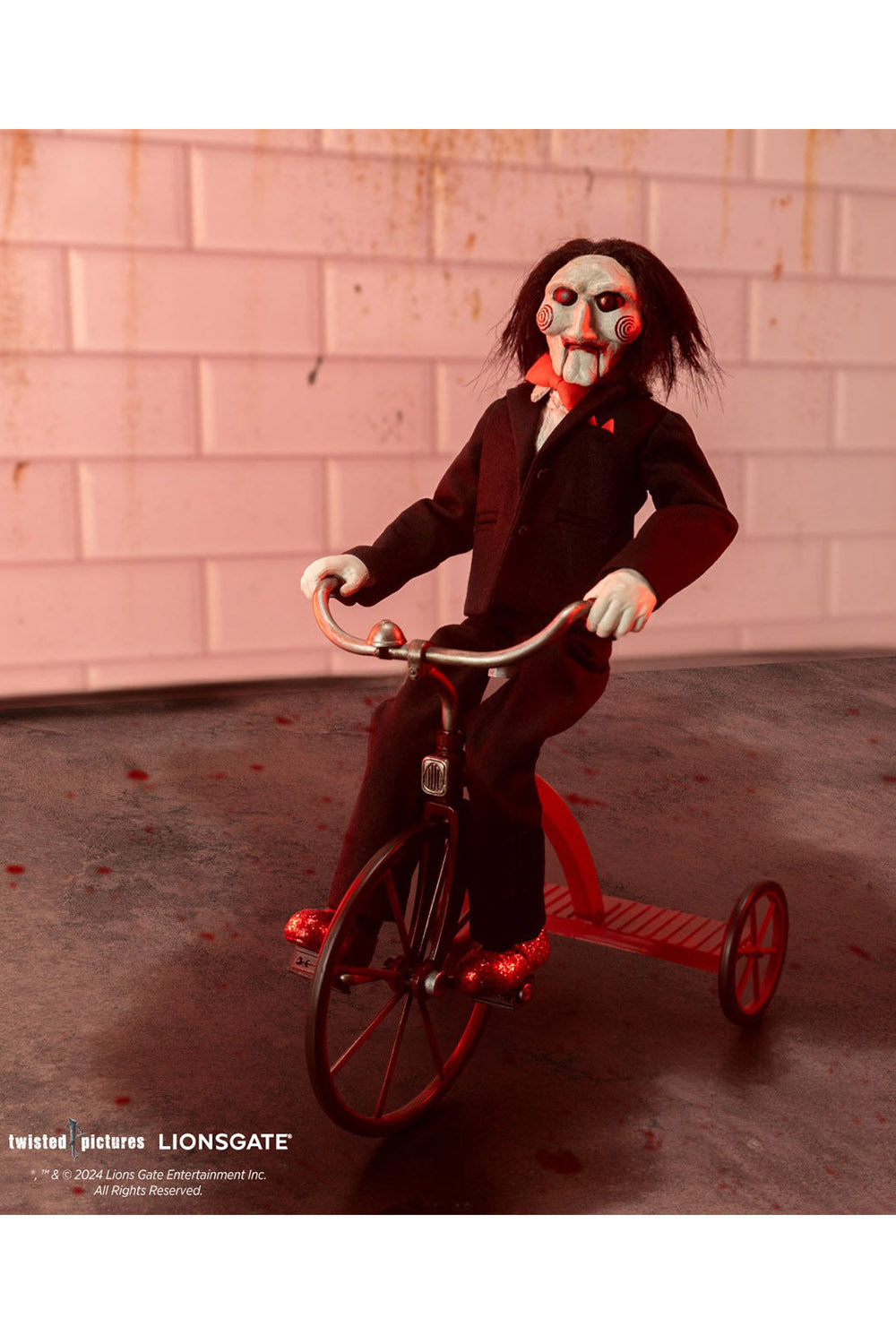 Billy Puppet with Tricycle - Saw