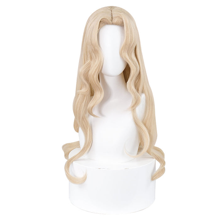 【Ready For Ship】DokiDoki Game Castlevania: Nocturne Cosplay Alucard Wig Long Curly Hair