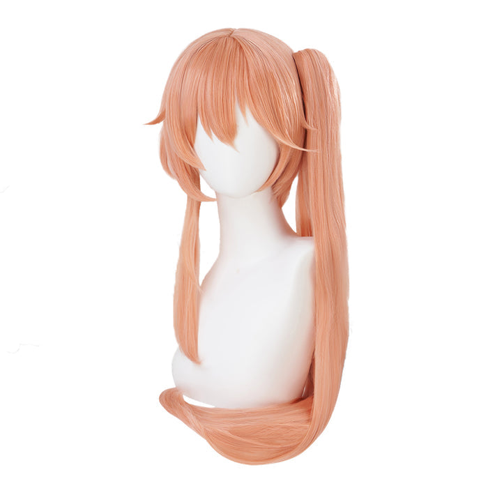 【Ready For Ship】DokiDoki Game Honkai: Star Rail Cosplay Guinaifen Wig Long Straight Orange Wig
