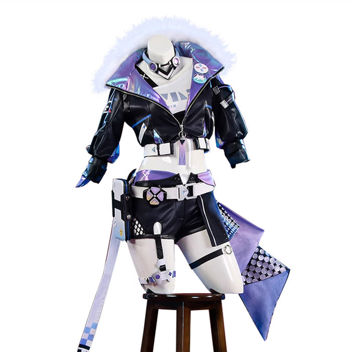 【Size S-2XL】DokiDoki-R Game Honkai: Star Rail Cosplay Silver Wolf Costume