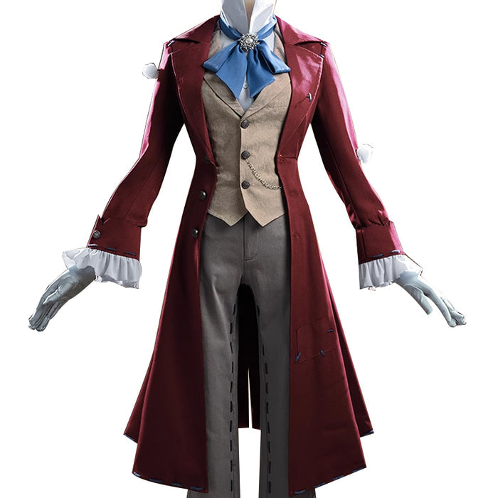 【Size S-2XL】DokiDoki-R Game Identity V Cosplay Frederick Kreiburg Costume Composer idv