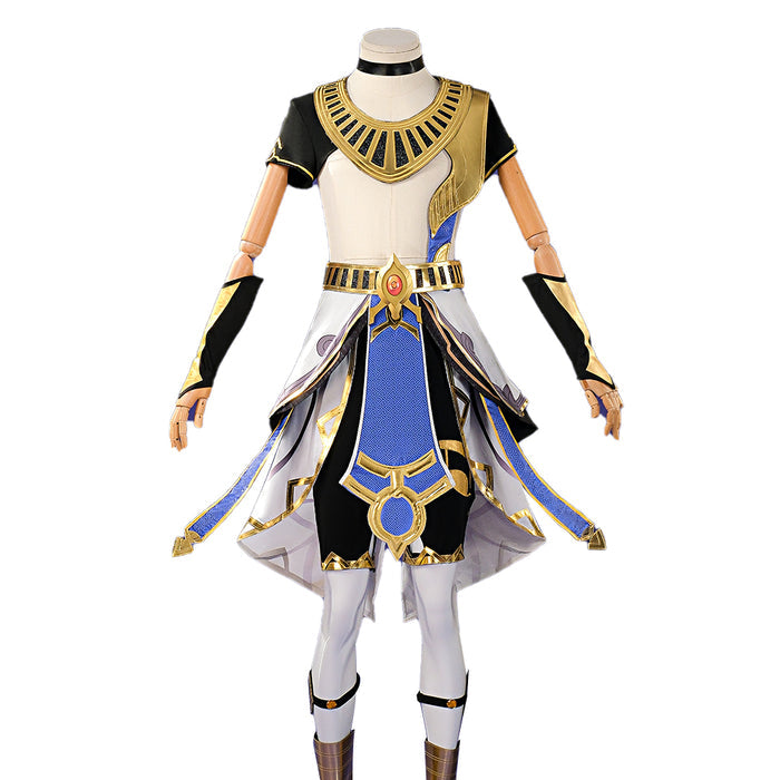 【Size XS-3XL】DokiDoki-R Game Genshin Impact Cyno Cosplay Costume Sumeru