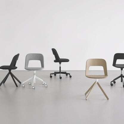 Arco Office Chair - 4-Star Base, Seat Upholstered