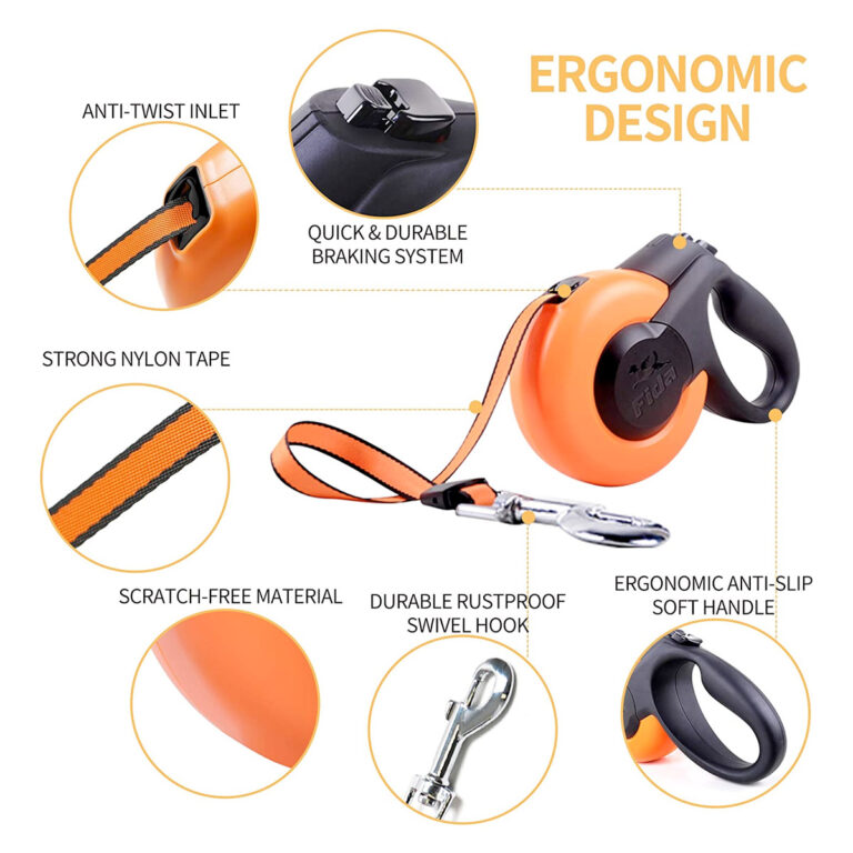 Fida - Retractable Dog Leash