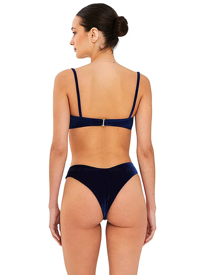 Dynastie-V-90 Bandeau-Dynastie-V-23 High Leg Bikini