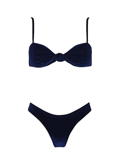 Dynastie-V-90 Bandeau-Dynastie-V-23 High Leg Bikini