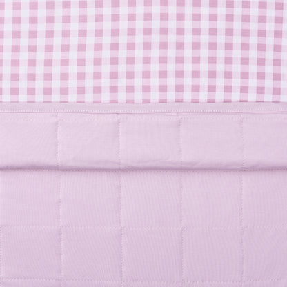 Toddler Blanket in Gingham Thistle 1.0