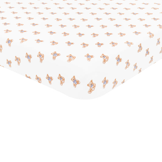 Crib Sheet in Teddy Bear