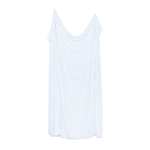Swaddle Blanket in Small Mist Stripe