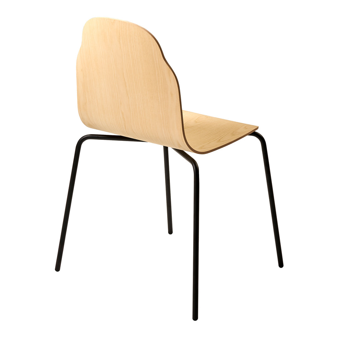 Body Side Chair - Metal Leg - Stackable