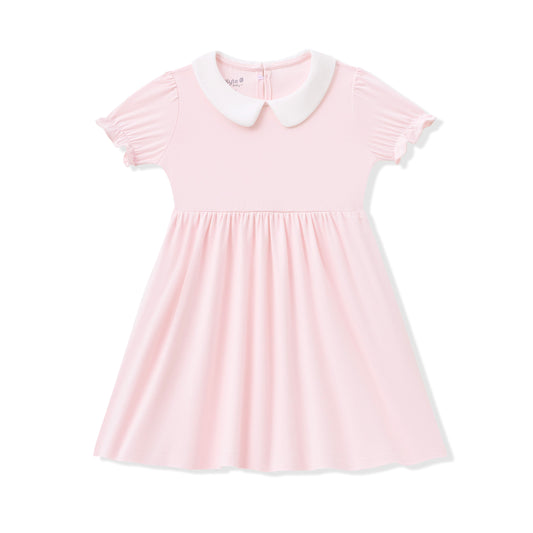 Peter Pan Collar Dress in Sakura