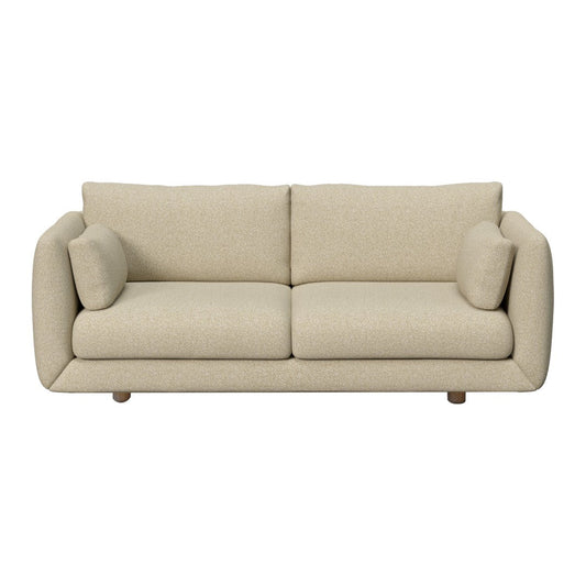 Bloom 2-Seater Sofa w/ Wooden Legs