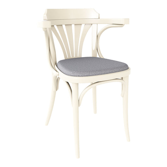 Armchair 24 - Seat Upholstered - Beech Pigment Frame