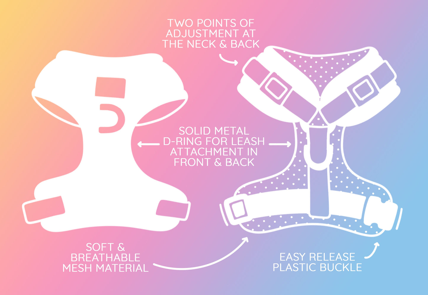 Dog Adjustable Harness - Elf™