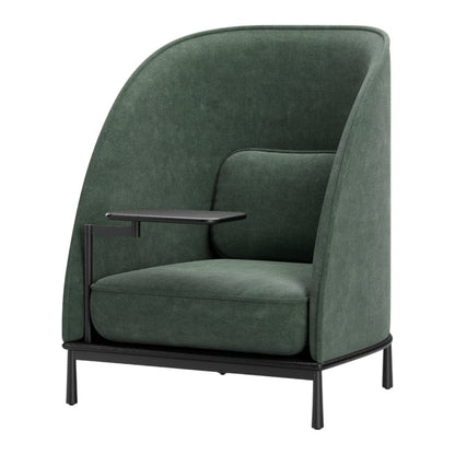 Arc High Back Lounge Chair w/ Tablet
