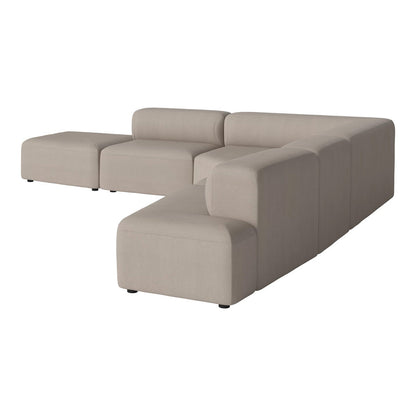 Angle Corner Sofa w/ Open End & Chaise