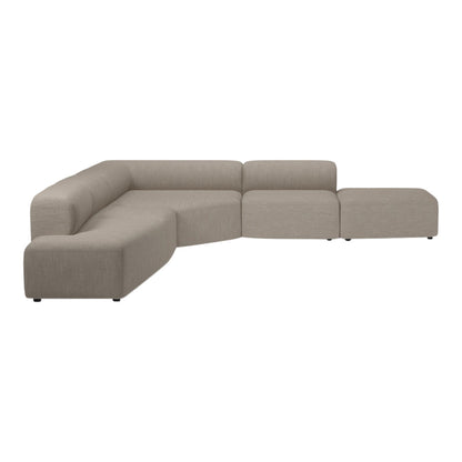 Angle Corner Sofa w/ Open End & Chaise