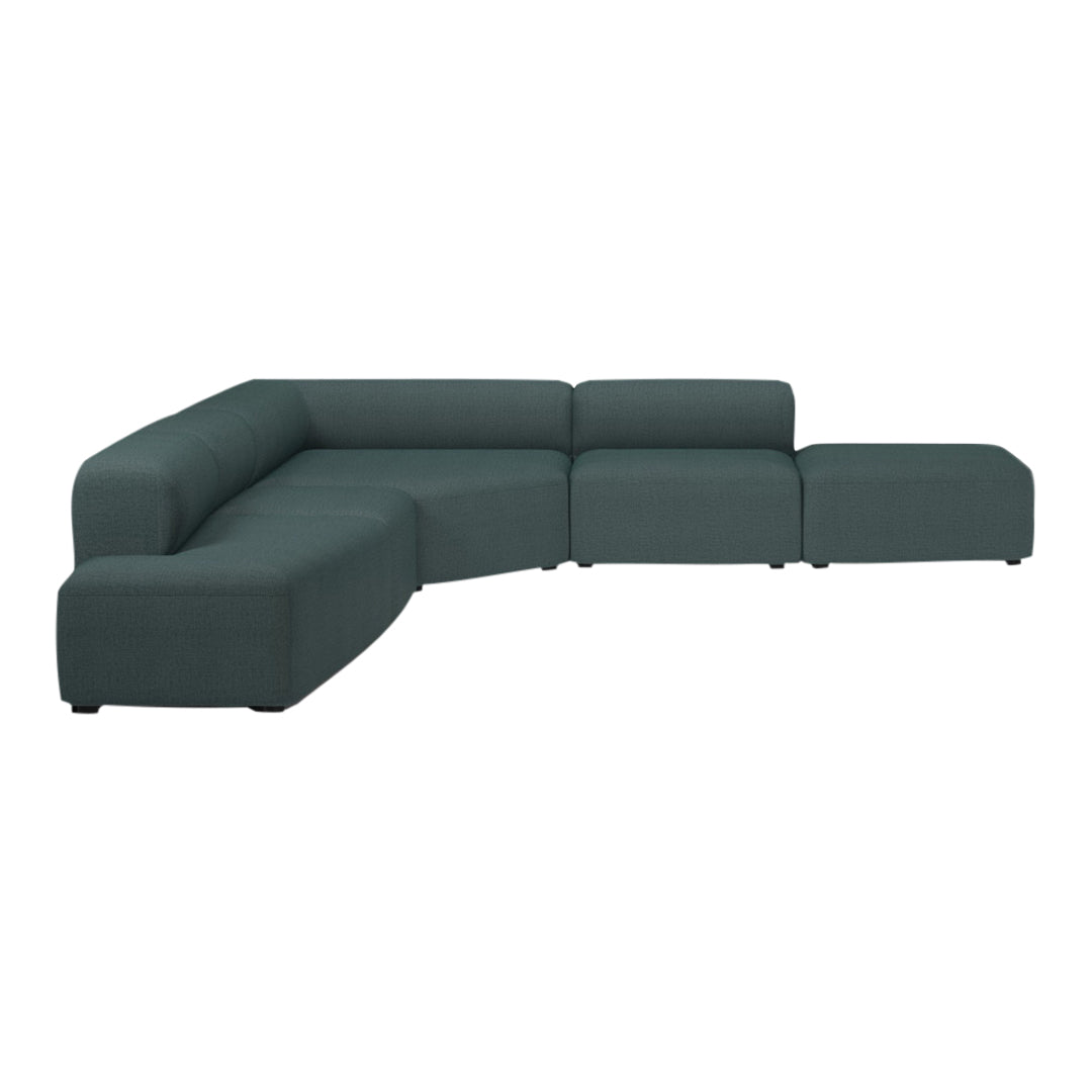 Angle Corner Sofa w/ Open End & Chaise