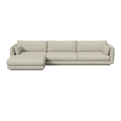 Bloom 3-Seater Sofa w/ Chaise Lounge - Plinth Base