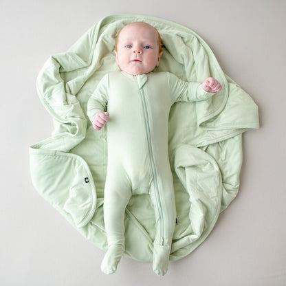 Baby Blanket in Basil 1.0
