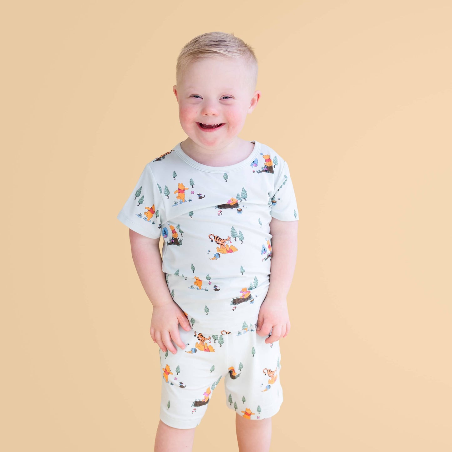 Toddler Basic Tee in Winnie the Pooh Hundred Acre Wood