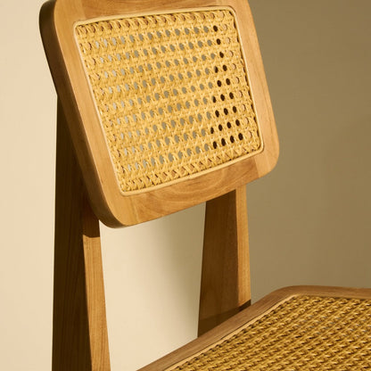C-Chair Outdoor Dining Chair - All French Cane