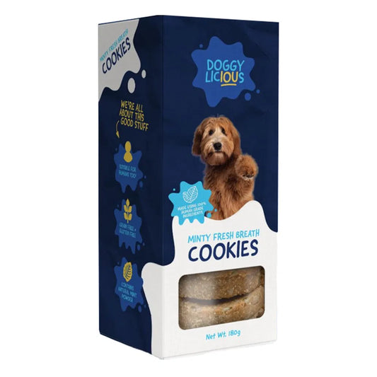 Doggylicious - Minty Fresh Breath Cookies for Dogs