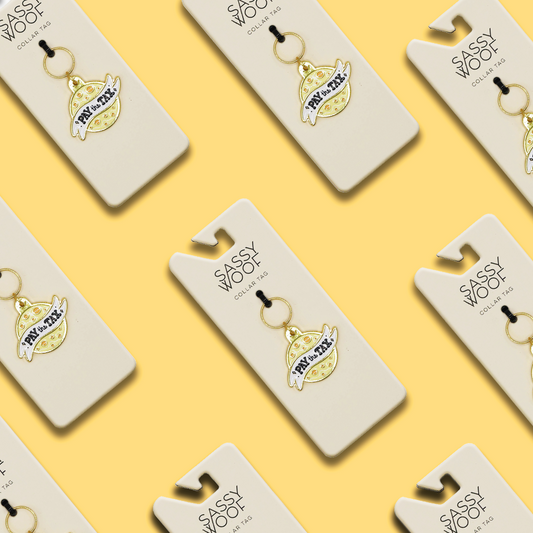 Collar Tag - Cheese Tax