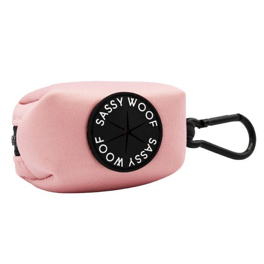 Dog Waste Bag Holder - Dusty Rose