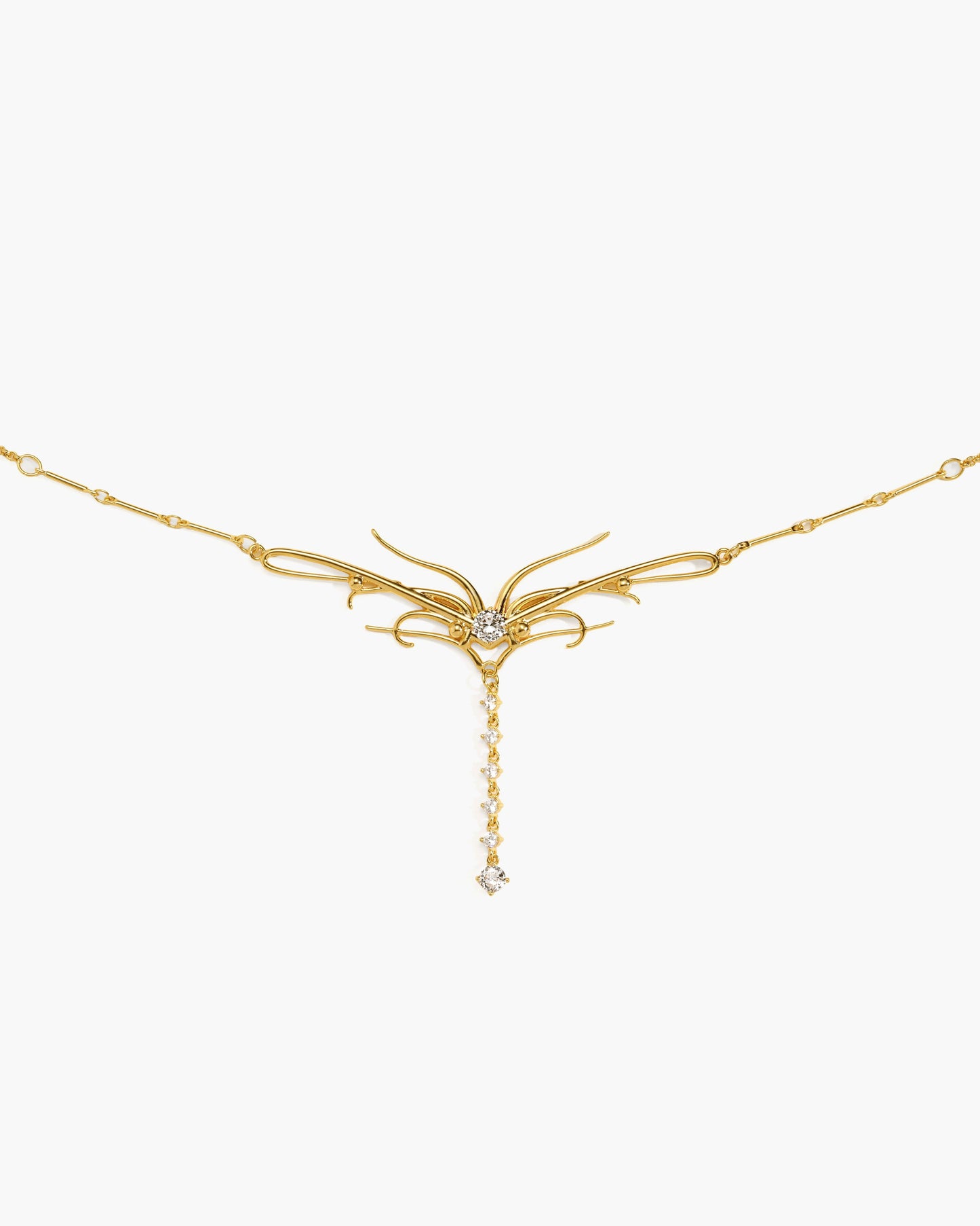 Dripping Waist Chain in Gold