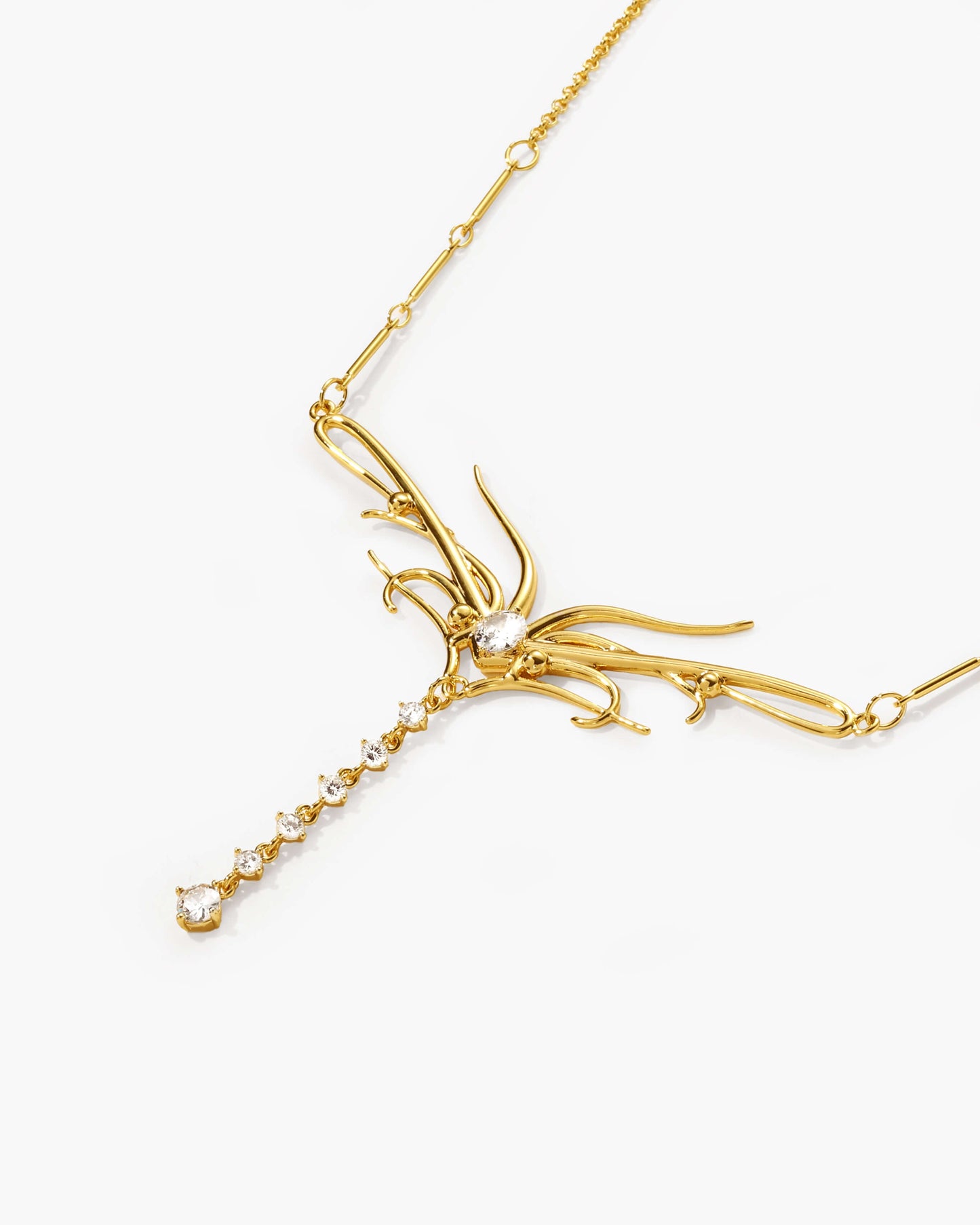 Dripping Waist Chain in Gold