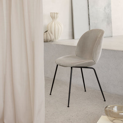 Beetle Dining Chair - Conic Base - Fully Upholstered
