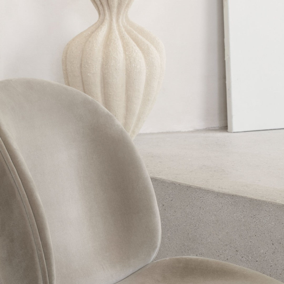 Beetle Dining Chair - Conic Base - Fully Upholstered
