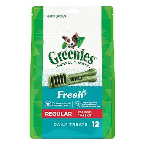 Greenies - Fresh Dental Dog Treats Regular 11 - 22kg