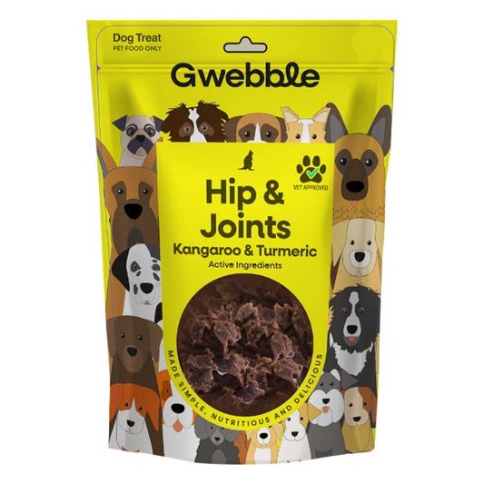 Gwebble - Hip & Joint Kangaroo & Turmeric Dog Treats