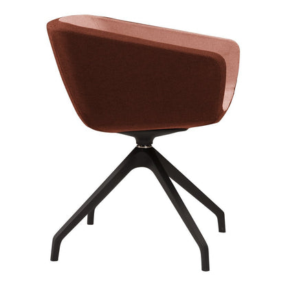 Arca 4096 Mini Armchair - 4-Spoke Swivel Base
