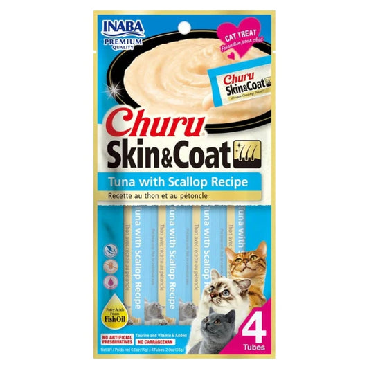Inaba - Churu Skin & Coat Tuna with Scallop Recipe