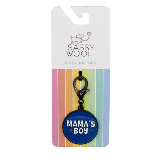 Collar Tag - Mama's Boy