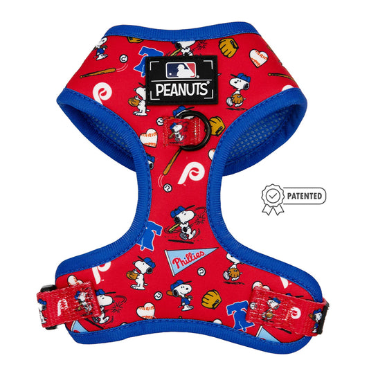 Dog Adjustable Harness - MLB™ x Peanuts™ Philadelphia Phillies™
