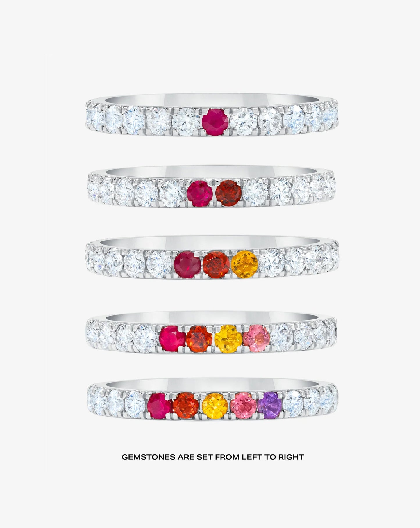 2.5 mm Personalized Classic Lab Diamond Ring
