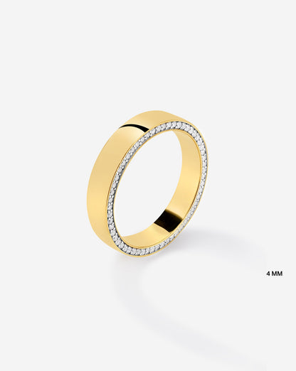 Brilliant Pavé Cigar Band