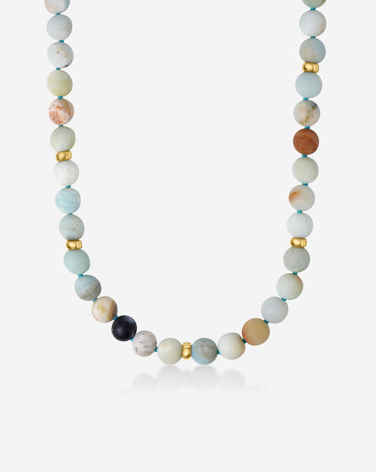 Amazonite Bead Necklace